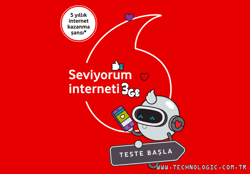 Vodafone Seviyorum İnterneti