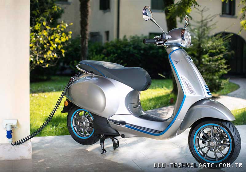 Elektrikli motosiklet Vespa