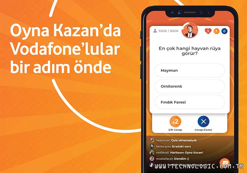 Oyna Kazan Vodafone