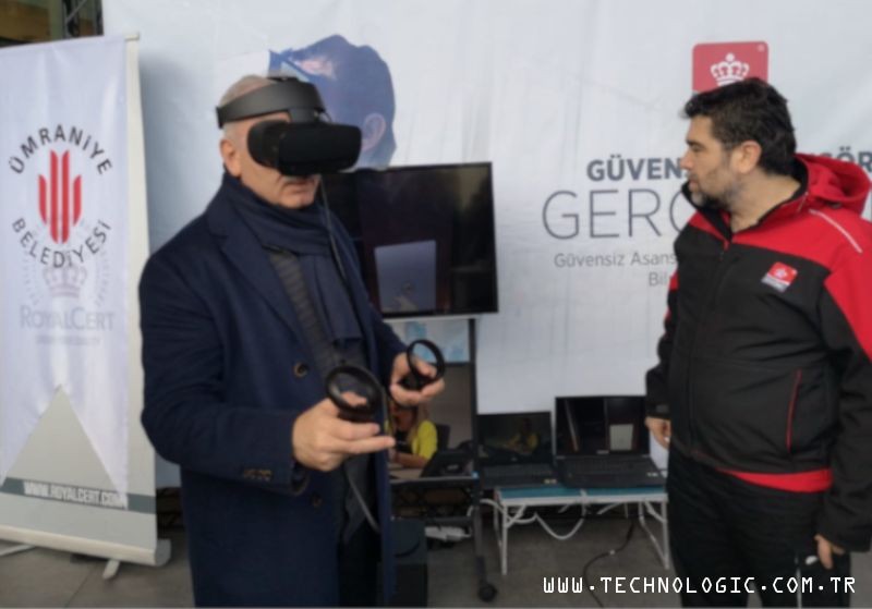 asansör vr Sanal gerçeklik