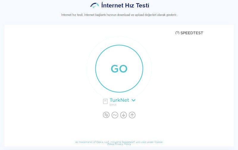 İnternet Hız Testi
