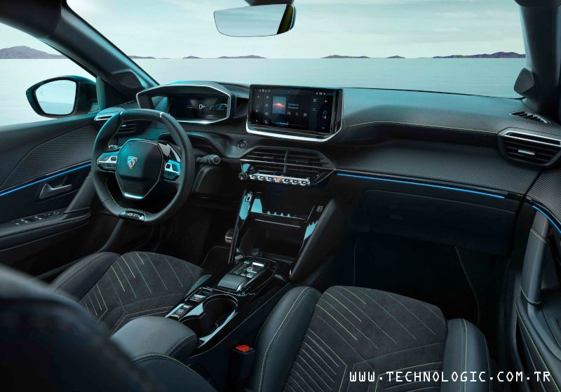 PEUGEOT 208 kokpit
