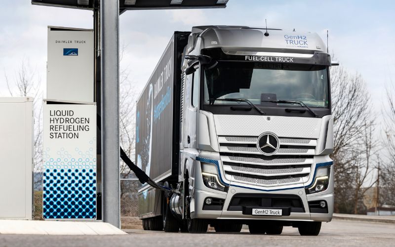 Mercedes-Benz GenH2 sıvı hidrojen