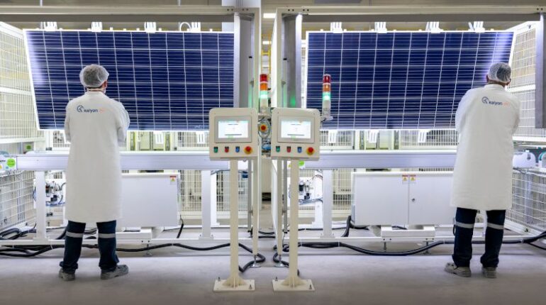 Kalyon PV karbon nötr güneş paneli