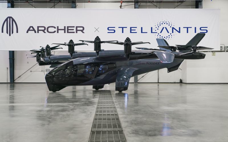 eVTOL Stellantis Archer Aviation Inc