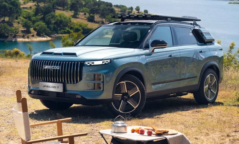 JAECOO 7 Off-Road Kiti