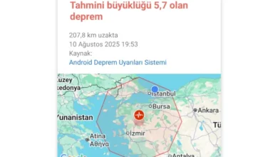 Google Deprem Uyarı Sistemi