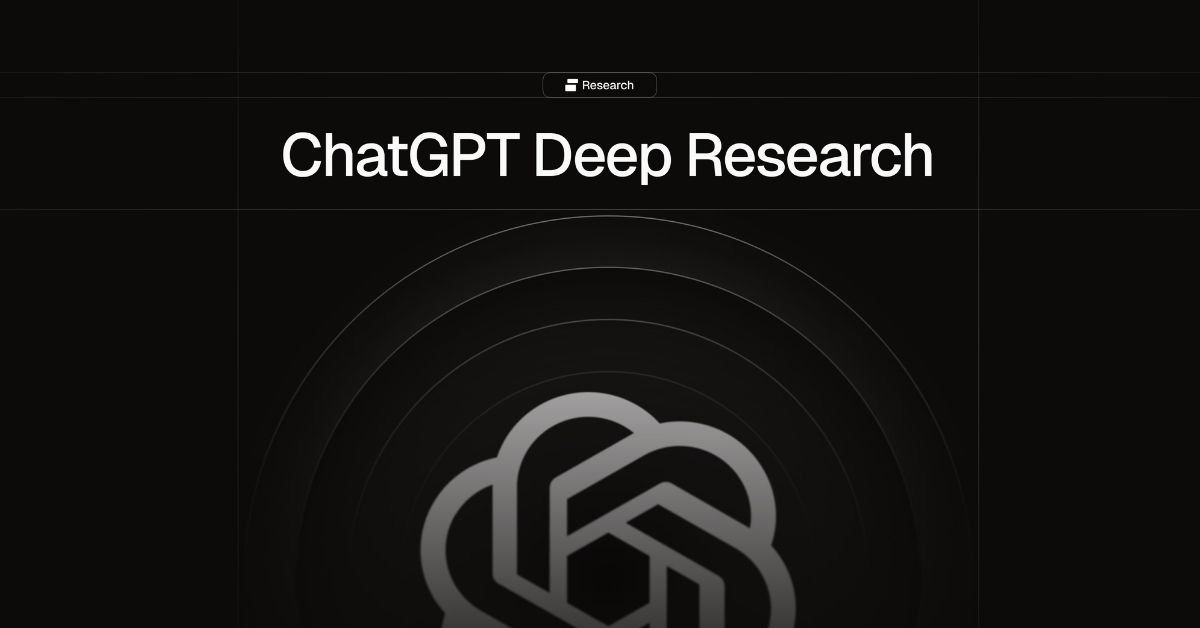ChatGPT Deep Research